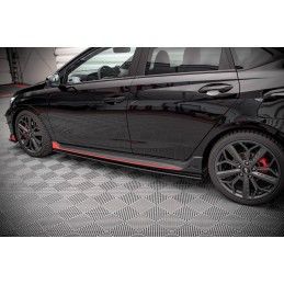 Street Pro Rajouts Des Bas De Caisse MAXTON Hyundai I20 N Mk3 Noir