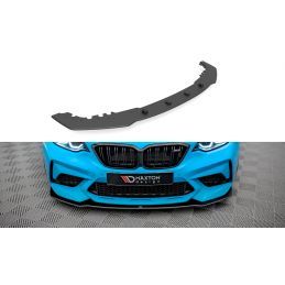 Maxton Street Pro Lame Du Pare-Chocs Avant BMW M2 Competition F87 Black, BM287MCOMPCNC-FD1B Tuning.fr