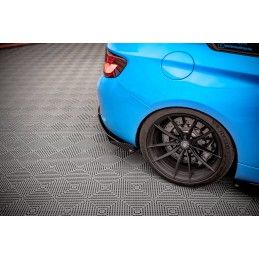 Street Pro LAME ARRIERE MAXTON + Flaps BMW M2 F87 Noir-Rouge + Rabats Brillant