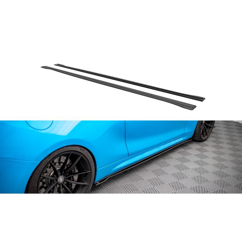 Street Pro Rajouts Des Bas De Caisse MAXTON BMW M2 F87 Noir