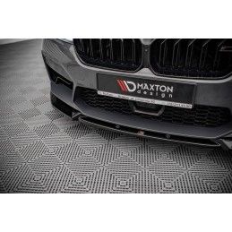 Maxton Lame Du Pare-Chocs Avant V.1 BMW M5 F90 Facelift Gloss Black, BM-5-90F-M-FD1G Tuning.fr