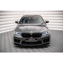 Maxton Lame Du Pare-Chocs Avant V.2 BMW M5 F90 Facelift Gloss Black, BM-5-90F-M-FD2G Tuning.fr