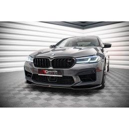 Maxton Lame Du Pare-Chocs Avant V.2 BMW M5 F90 Facelift Gloss Black, BM-5-90F-M-FD2G Tuning.fr