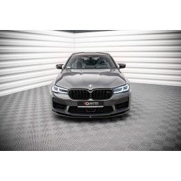 Maxton Lame Du Pare-Chocs Avant V.3 BMW M5 F90 Facelift Gloss Black, BM-5-90F-M-FD3G Tuning.fr