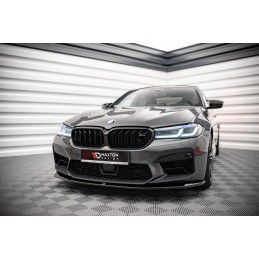 Maxton Lame Du Pare-Chocs Avant V.3 BMW M5 F90 Facelift Gloss Black, BM-5-90F-M-FD3G Tuning.fr