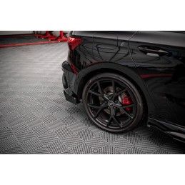 Street Pro LAME ARRIERE MAXTON + Flaps Audi RS3 Sportback 8Y Noir-Rouge + Rabats Brillant