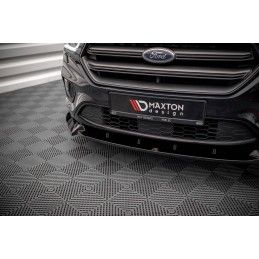 Maxton Lame Du Pare-Chocs Avant V.2 Ford Escape ST-Line Mk3 Gloss Black, FO-ES-3-STLINE-FD2G Tuning.fr