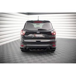 Maxton Central Arriere Splitter Ford Escape ST-Line Mk3 Gloss Black, FO-ES-3-STLINE-RD1G Tuning.fr