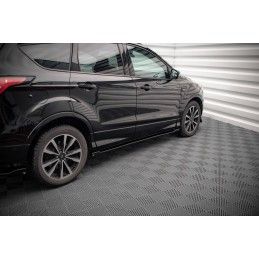 Maxton Rajouts Des Bas De Caisse Ford Escape ST-Line Mk3 Gloss Black, FO-ES-3-STLINE-SD1G Tuning.fr