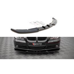 Maxton Lame Du Pare-Chocs Avant V.1 BMW 3 E90 Gloss Black, BM-3-90-FD1G Tuning.fr