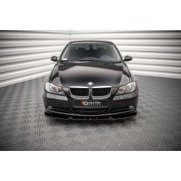 Maxton Lame Du Pare-Chocs Avant V.1 BMW 3 E90 Gloss Black, BM-3-90-FD1G Tuning.fr