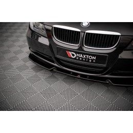 Maxton Lame Du Pare-Chocs Avant V.1 BMW 3 E90 Gloss Black, BM-3-90-FD1G Tuning.fr