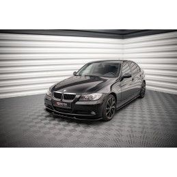 Maxton Lame Du Pare-Chocs Avant V.1 BMW 3 E90 Gloss Black, BM-3-90-FD1G Tuning.fr