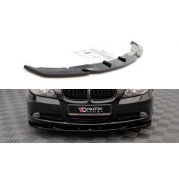 Maxton Lame Du Pare-Chocs Avant V.2 BMW 3 E90 Gloss Black, BM-3-90-FD2G Tuning.fr