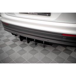 Maxton Street Pro Central Diffuseur Arriere Volkswagen Tiguan Mk2 Black, VWTI2CNC-RS1B Tuning.fr