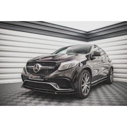 LAME AVANT MAXTON V.1 Mercedes-Benz GLE Coupe 63AMG C292 Noir Brillant