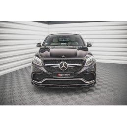 LAME AVANT MAXTON V.2 Mercedes-Benz GLE Coupe 63AMG C292 Noir Brillant