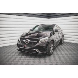 LAME AVANT MAXTON V.2 Mercedes-Benz GLE Coupe 63AMG C292 Noir Brillant