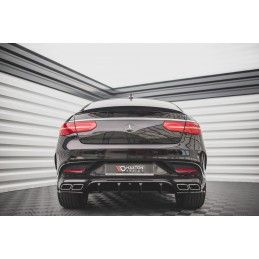 Diffuseur Arrière Complet Mercedes-Benz GLE Coupe 63AMG C292 Noir Brillant