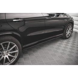 Rajouts Des Bas De Caisse MAXTON Mercedes-Benz GLE Coupe 63AMG C292 Noir Brillant