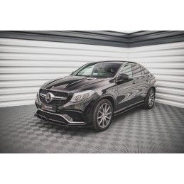 Rajouts Des Bas De Caisse MAXTON Mercedes-Benz GLE Coupe 63AMG C292 Noir Brillant