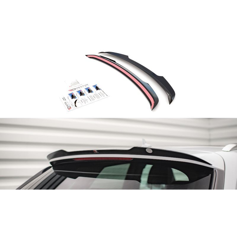 Maxton Spoiler Cap Audi Q3 8U Facelift Gloss Black, AU-Q3-1F-SLINE-CAP1G Tuning.fr