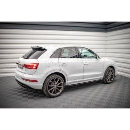 Maxton Rajouts Des Bas De Caisse Audi Q3 8U Facelift Gloss Black, AU-Q3-1F-SLINE-SD1G Tuning.fr