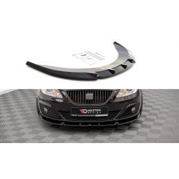 Maxton Lame Du Pare-Chocs Avant V.1 Seat Exeo Gloss Black, SE-EX-1-K-FD1G Tuning.fr