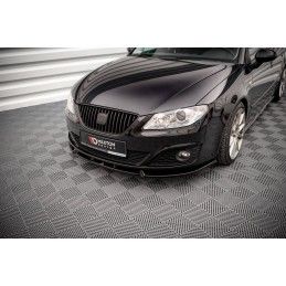 Maxton Lame Du Pare-Chocs Avant V.1 Seat Exeo Gloss Black, SE-EX-1-K-FD1G Tuning.fr