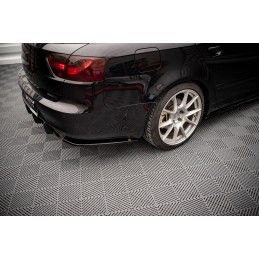 Maxton Lames De Pare-Chocs Arrière Latérales Seat Exeo Gloss Black, SE-EX-1-K-RSD1G Tuning.fr