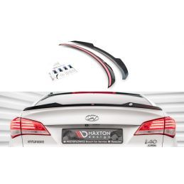 Maxton Spoiler Cap Hyundai I40 Mk1 Gloss Black, HY-I40-1-CAP1G Tuning.fr