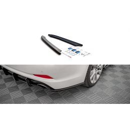 Lames De Pare-Chocs Arrière Latérales Hyundai I40 Mk1 Noir Brillant
