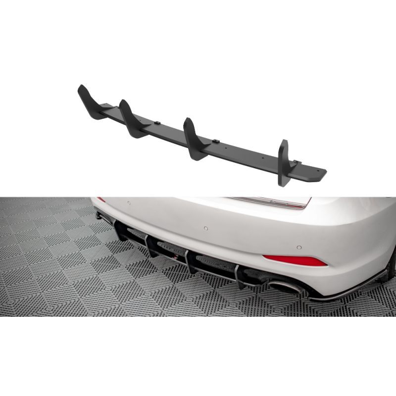 Street Pro Central Diffuseur Arriere Hyundai I40 Mk1 Noir