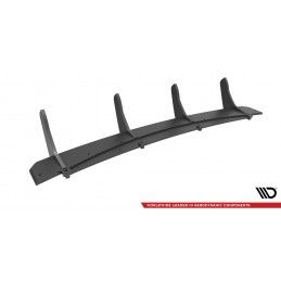 Street Pro Central Diffuseur Arriere Hyundai I40 Mk1 Rouge