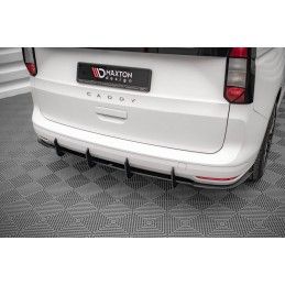Street Pro Central Diffuseur Arriere Volkswagen Caddy Mk5 Rouge