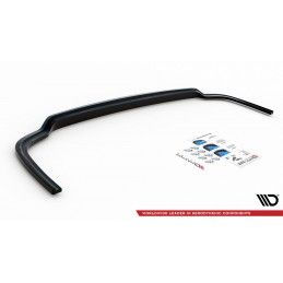 Central Arriere Splitter Volkswagen Caddy Mk5 Noir Brillant