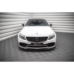 Maxton Lame Du Pare-Chocs Avant V.1 Mercedes-AMG C63 Coupe C205 Facelift Gloss Black, ME-C-205F-AMG-C-FD1G Tuning.fr