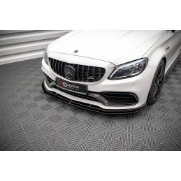 Maxton Lame Du Pare-Chocs Avant V.1 Mercedes-AMG C63 Coupe C205 Facelift Gloss Black, ME-C-205F-AMG-C-FD1G Tuning.fr