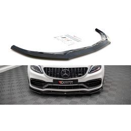 Maxton Lame Du Pare-Chocs Avant V.3 Mercedes-AMG C63 Coupe C205 Facelift Gloss Black, ME-C-205F-AMG-C-FD3G Tuning.fr