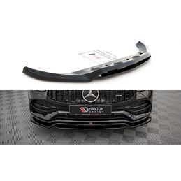 Maxton Lame Du Pare-Chocs Avant Mercedes-Benz GLC Coupe AMG-Line C253 Facelift Gloss Black, ME-GLC-C253F-AMGLINE-FD1G+FD1RG Tuni
