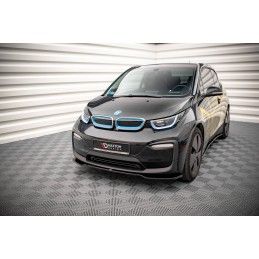 Maxton Lame Du Pare-Chocs Avant V.1 BMW i3 Mk1 Facelift Gloss Black, BM-I3-1-FD1G Tuning.fr