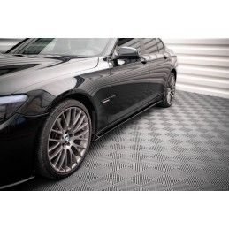 Rajouts Des Bas De Caisse MAXTON BMW 7 M-Pack F01 Noir Brillant