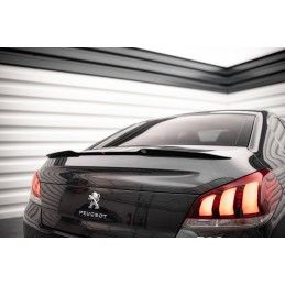 Maxton Spoiler Cap Peugeot 508 GT Mk1 Facelift Gloss Black, PE-508-1F-GT-CAP1G Tuning.fr