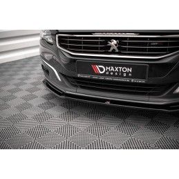 Maxton Lame Du Pare-Chocs Avant V.2 Peugeot 508 GT Mk1 Facelift Gloss Black, PE-508-1F-GT-FD2G Tuning.fr