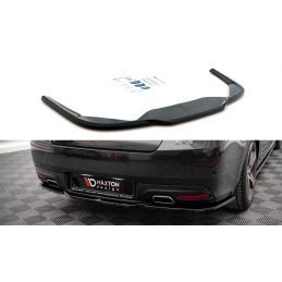 Maxton Central Arriere Splitter Peugeot 508 GT Mk1 Facelift Gloss Black, PE-508-1F-GT-RD1G Tuning.fr