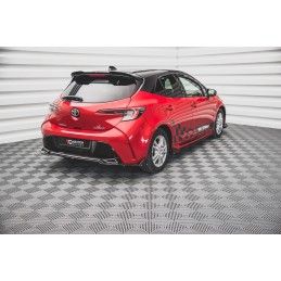 Maxton Central Arriere Splitter + Flaps Toyota Corolla GR Sport Hatchback XII Gloss Black, TO-CO-12-HB-GR-RD1G+RSF Tuning.fr