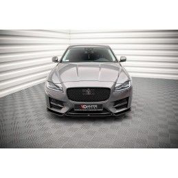 LAME AVANT MAXTON V.2 Jaguar XF R-Sport Mk2 Noir Brillant