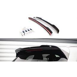 Maxton Spoiler Cap Volkswagen Touareg R-Line Mk3 Gloss Black, VW-TO-3-RLINE-CAP1G Tuning.fr