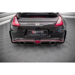 Central Arriere Splitter Nissan 370Z Nismo Facelift Noir Brillant