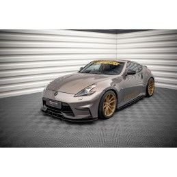 Maxton Street Pro Rajouts Des Bas De Caisse Nissan 370Z Nismo Facelift Black, NI370ZNISMOCNC-SD1B Tuning.fr